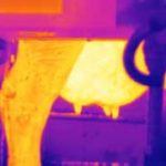 thermal imaging cow's udder